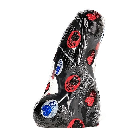 ALL BLACK - REALISTIC DONG BLACK 17 CM - Amore24