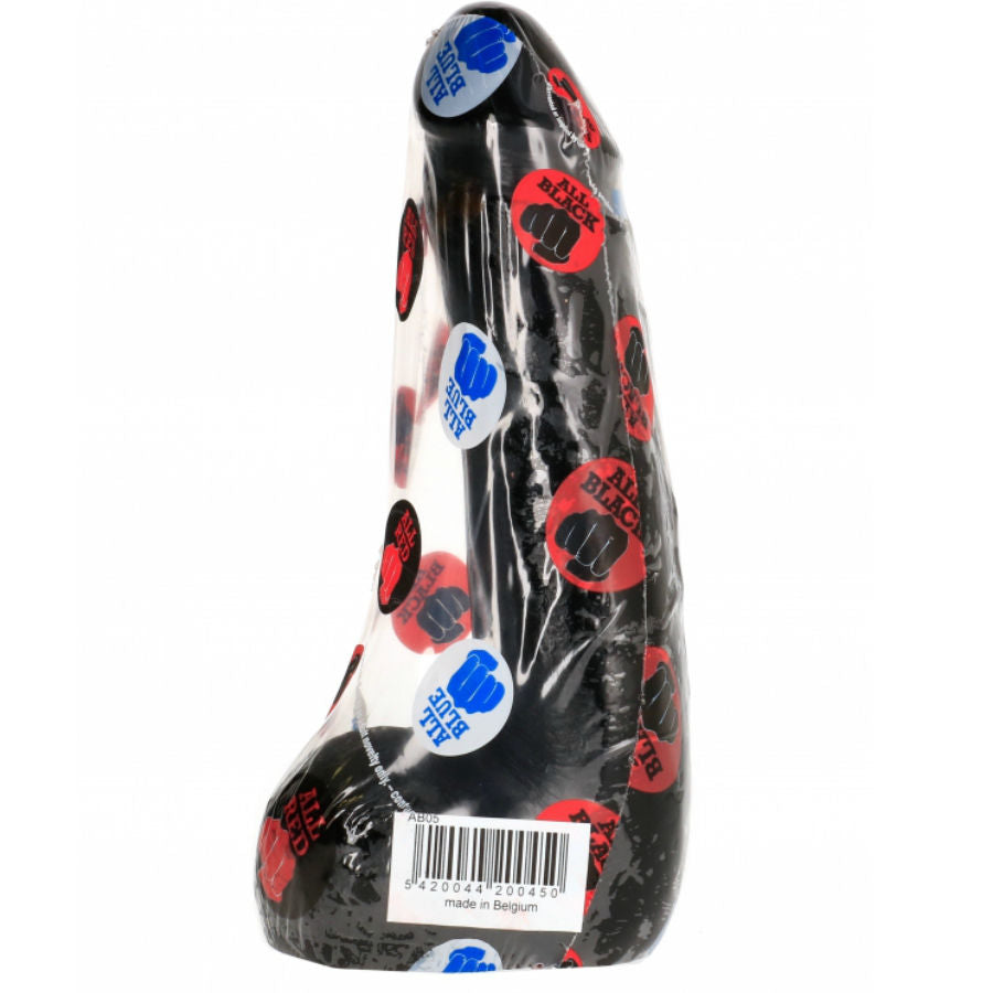 ALL BLACK - SOFT BLACK REALISTIC DILDO 20 CM - Amore24