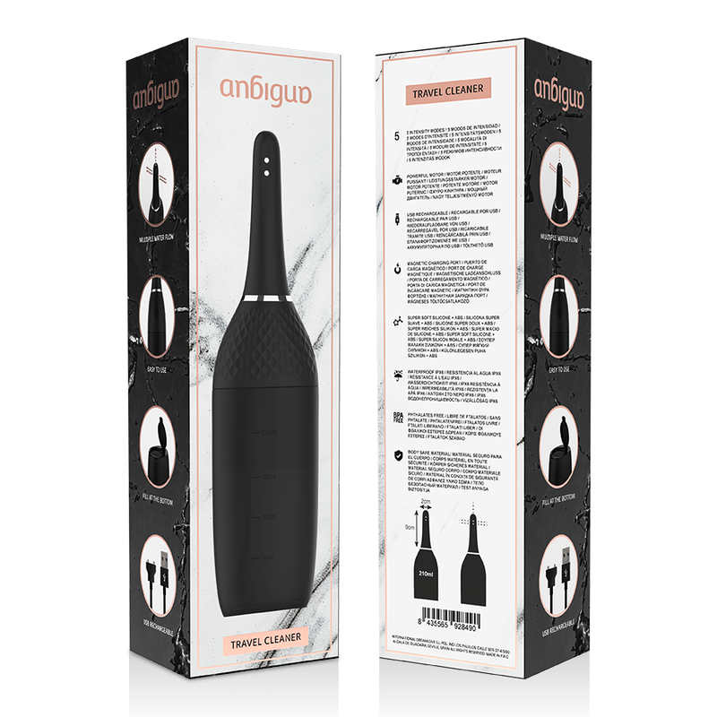 ANBIGUO - ULTIMATE AUTOMATIC ANAL CLEANER 5 INTENSITIES - Amore24