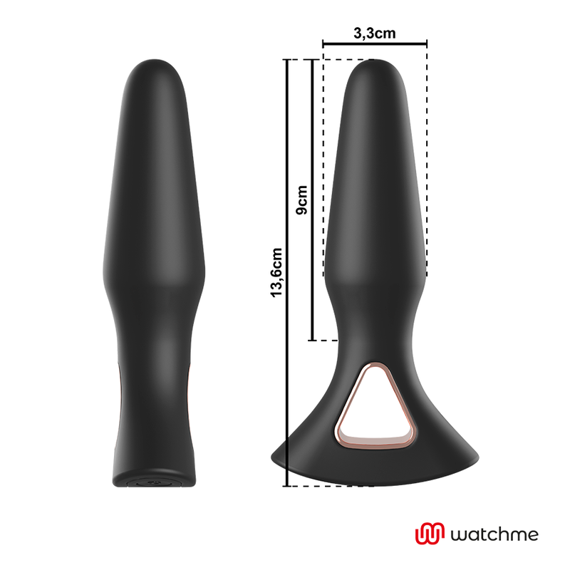 ANBIGUO - WATCHME REMOTE CONTROL VIBRATOR ANAL PLUG ALEXANDRU - Amore24