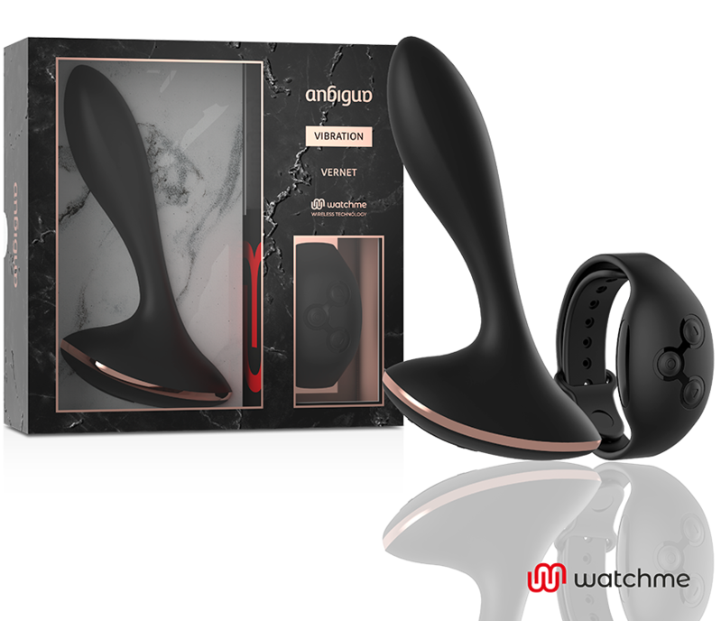 ANBIGUO - WATCHME REMOTE CONTROL VIBRATOR ANAL PLUG VERNET - Amore24