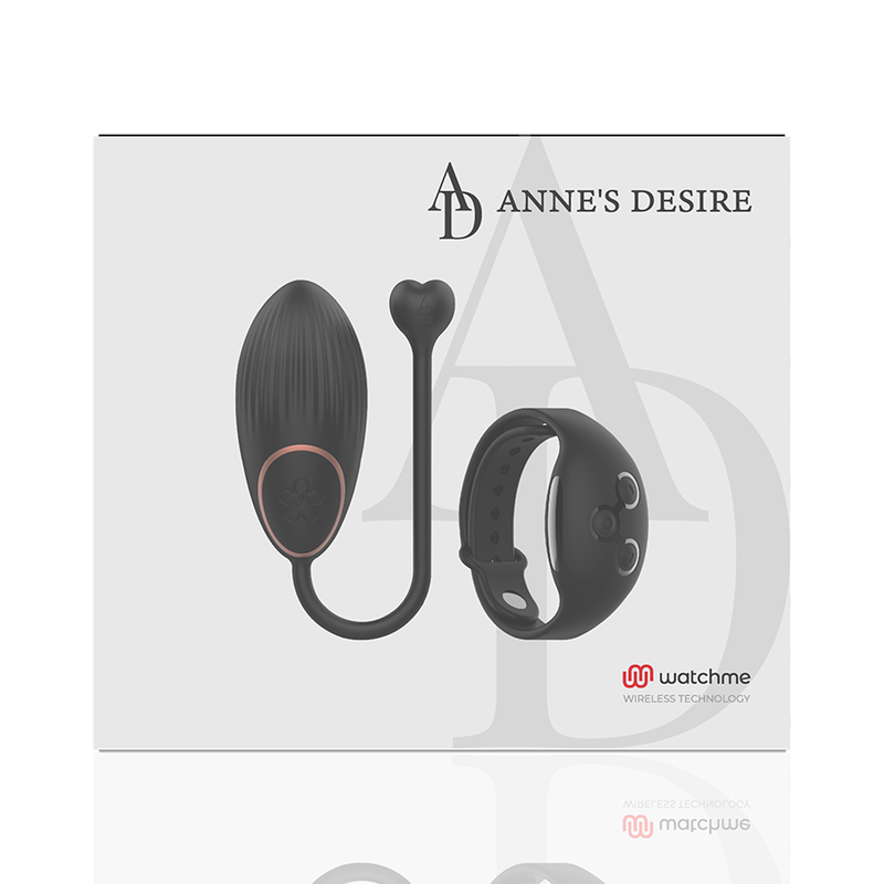 ANNE'S DESIRE - EGG REMOTE CONTROL TECHNOLOGY WATCHME BLACK - Amore24