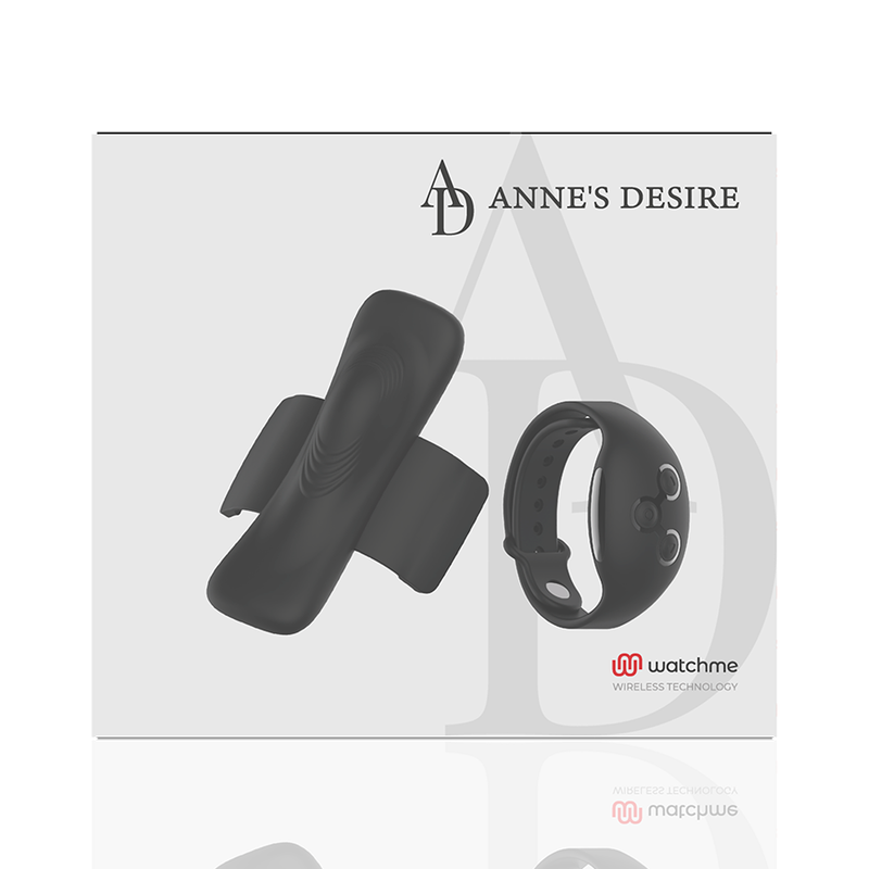 ANNE'S DESIRE - PANTY PLEASURE TECNOLOG A WATCHME BLACK - Amore24