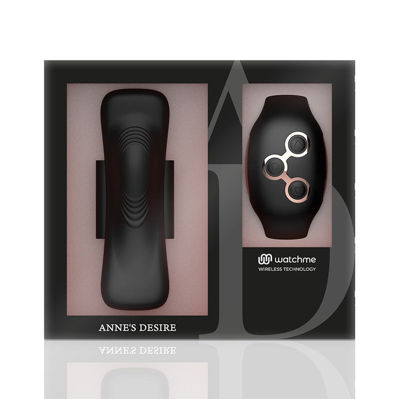 ANNE'S DESIRE - PANTY PLEASURE TECNOLOG A WATCHME BLACK/GOLD - Amore24