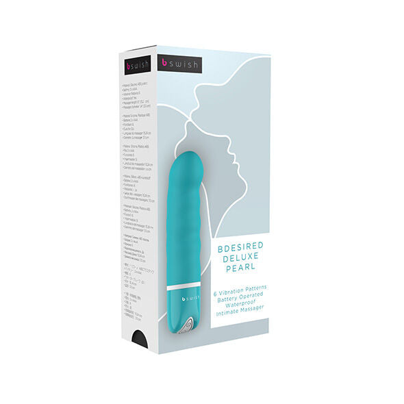 B SWISH - BDESIRED DELUXE PEARL VIBRATOR JADE - Amore24
