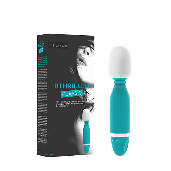 B SWISH - BTHRILLED CLASSIC WAND VIBRATOR JADE - Amore24