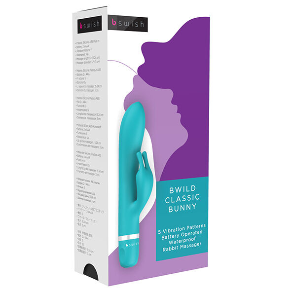 B SWISH - BWILD CLASSIC BUNNY RABBIT VIBRATOR JADE - Amore24