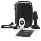 B-VIBE - RIMMING REMOTE CONTROL ANAL PLUG PETITE BLACK - Amore24