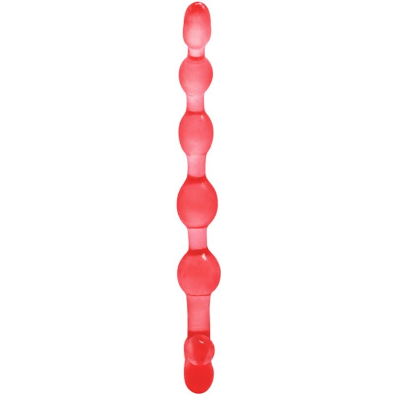 BAILE - BENDY TWIST RED ANAL BALLS - Amore24