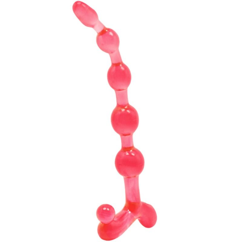 BAILE - BENDY TWIST RED ANAL BALLS - Amore24