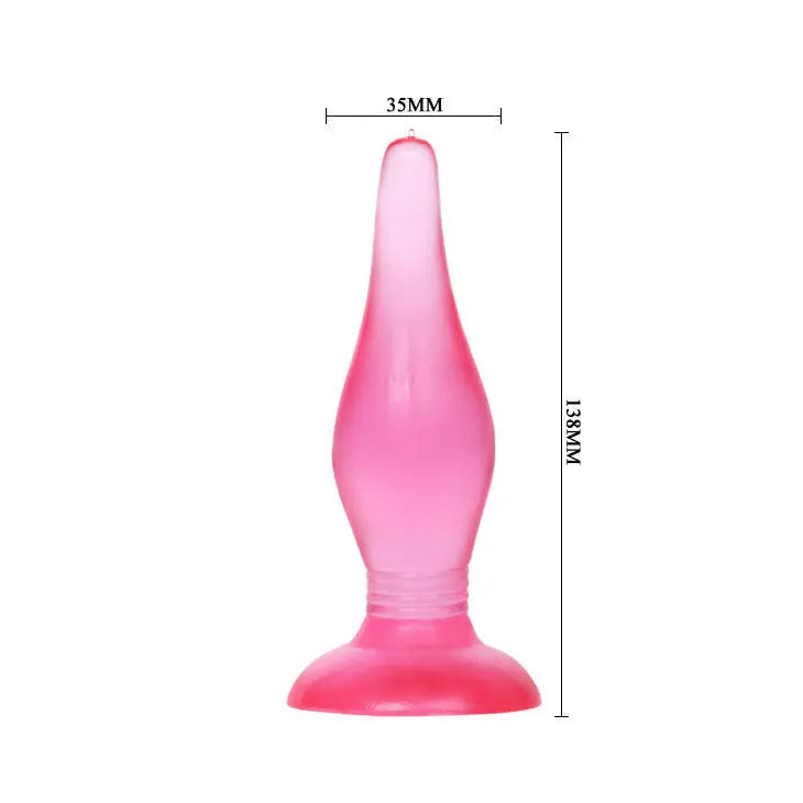 BAILE - LILAC SOFT TOUCH ANAL PLUG 14.2 CM - Amore24