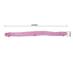 BAILE - PINK DOUBLE DONG 44.5 CM - Amore24