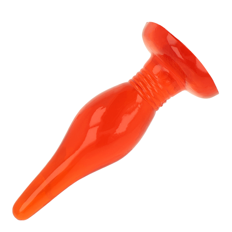 BAILE - RED SOFT TOUCH ANAL PLUG 14.2 CM - Amore24