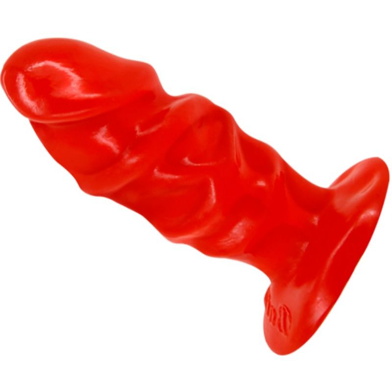 BAILE - UNISEX ANAL PLUG WITH RED SUCTION CUP - Amore24