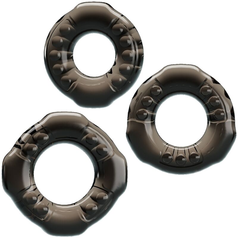 BAILE - COCK RINGS YVONNE SET 3 PENIS RINGS - Amore24