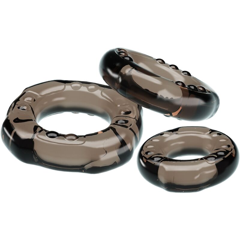 BAILE - COCK RINGS YVONNE SET 3 PENIS RINGS - Amore24
