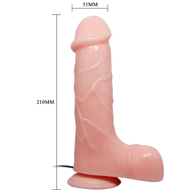 BAILE - NATURAL BARBARA REALISTIC VIBRATOR 21 CM - Amore24
