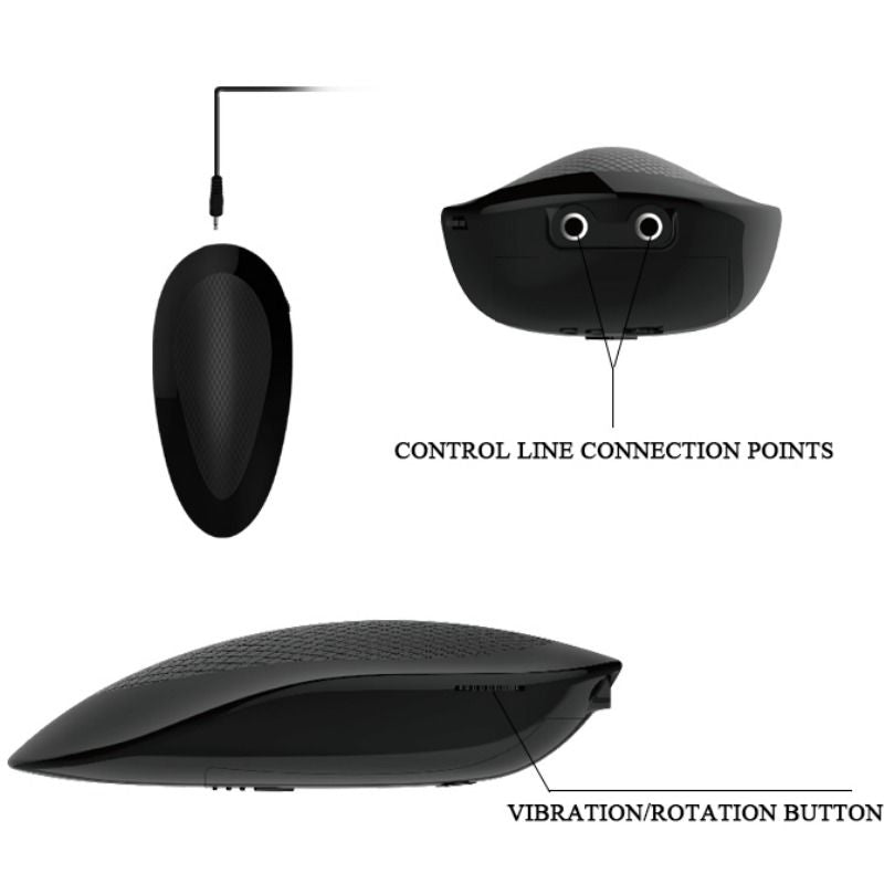 BAILE - OLIVER REALISTIC VIBRATOR WITH ROTATION FUNCTION - Amore24