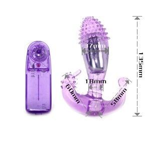BAILE - VAGINAL AND ANAL STIMULATOR WITH VIBRATION - Amore24