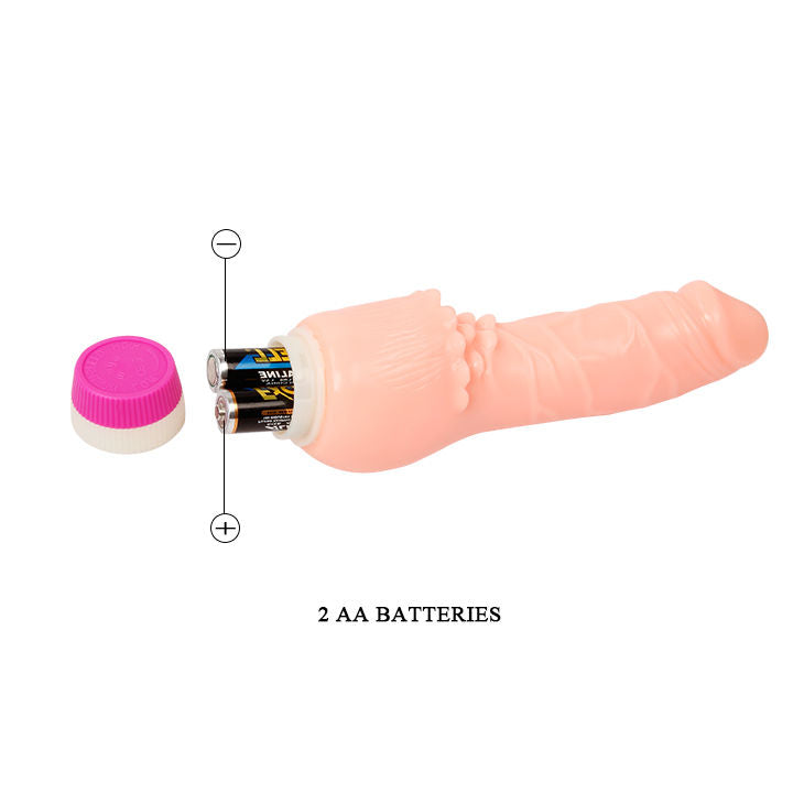 BAILE - WAVES OF PLEASURE REALISTIC VIBRATING 19.5 CM - Amore24