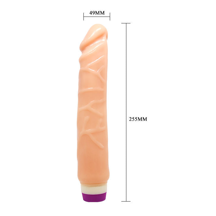 BAILE - WAVES OF PLEASURE REALISTIC VIBRATING 25.5 CM - Amore24