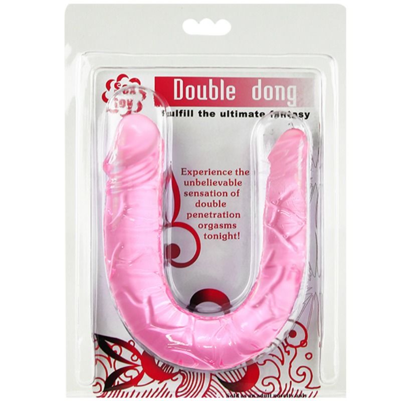 BAILE - DOUBLE DONG DOUBLE PINK DILDO - Amore24