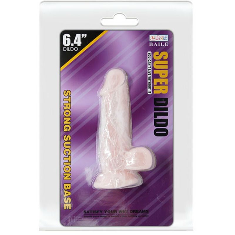 BAILE - SUPER REALISTIC NATURAL DILDO 16.5 CM - Amore24