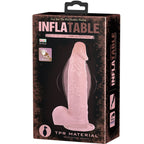 DANCE - REALISTIC INFLATABLE DILDO WITH SUCTION CUP 15 CM - Amore24