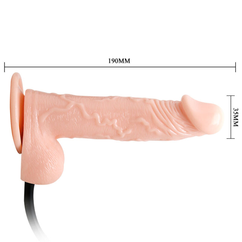 DANCE - REALISTIC INFLATABLE DILDO WITH SUCTION CUP 15 CM - Amore24