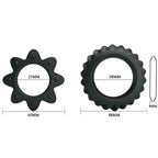 BAILE - KIT 2 RING FLOWERING SILICONE RINGS - Amore24