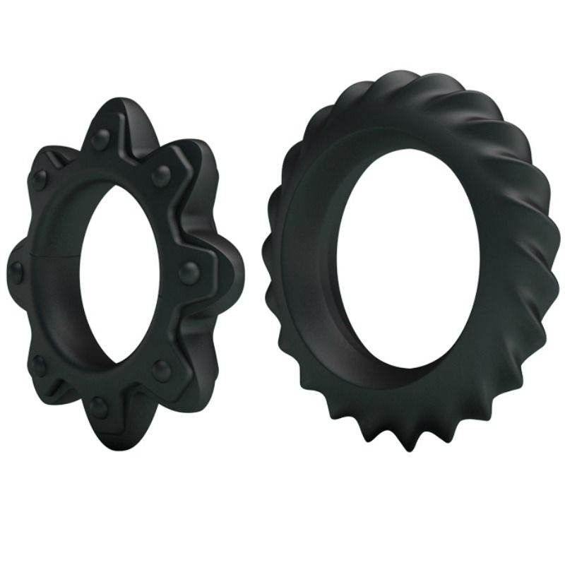 BAILE - KIT 2 RING FLOWERING SILICONE RINGS - Amore24