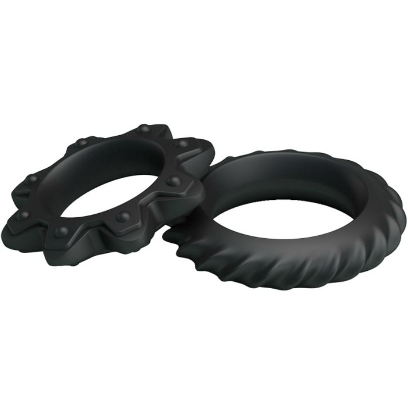 BAILE - KIT 2 RING FLOWERING SILICONE RINGS - Amore24