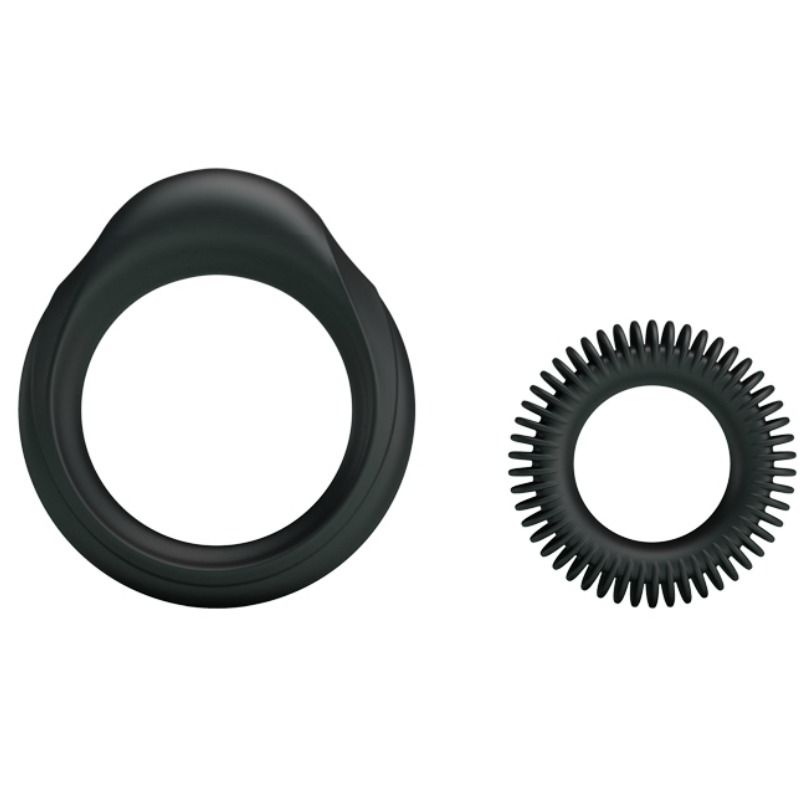 BAILE - KIT 2 SILICONE RINGS RING MANHOOD - Amore24