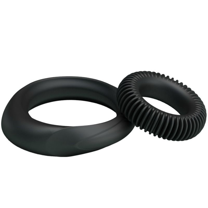 BAILE - KIT 2 SILICONE RINGS RING MANHOOD - Amore24