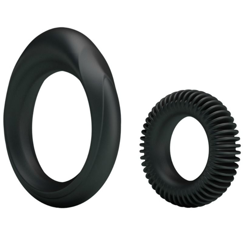 BAILE - KIT 2 SILICONE RINGS RING MANHOOD - Amore24