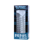BAILE - PENIS SHEATH WITH TRANSPARENT STIMULATING POINTS 14 CM - Amore24