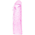 BAILE - PINK STIMULATING SILICONE PENIS COVER 13 CM - Amore24