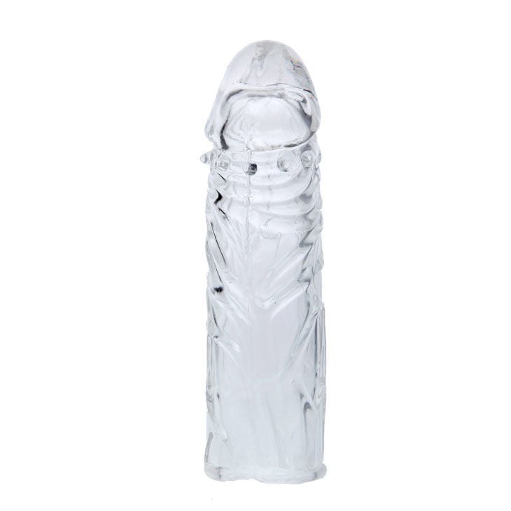 BAILE - PINK STIMULATING SILICONE PENIS COVER 13 CM - Amore24