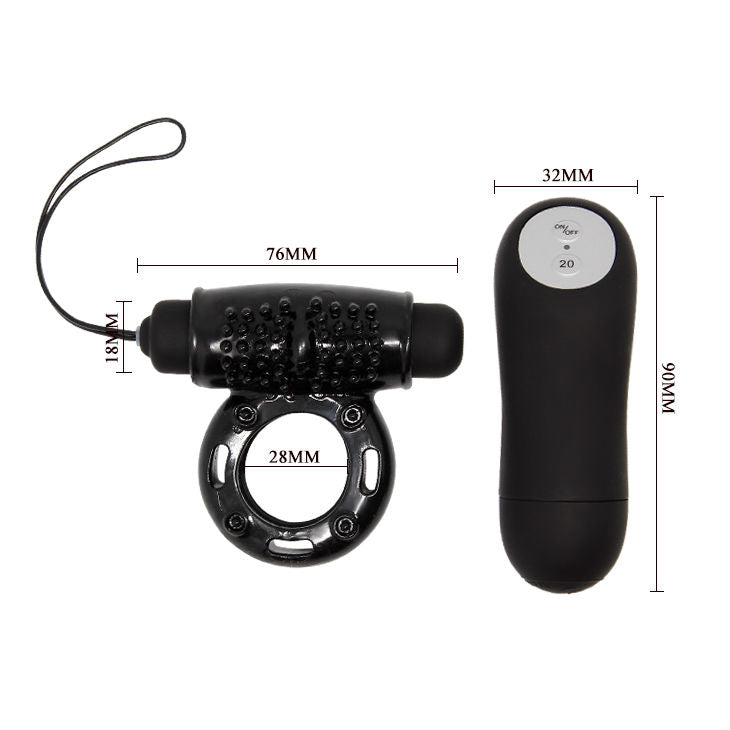 BAILE - RING REMOTE CONTROL BLACK 20V - Amore24