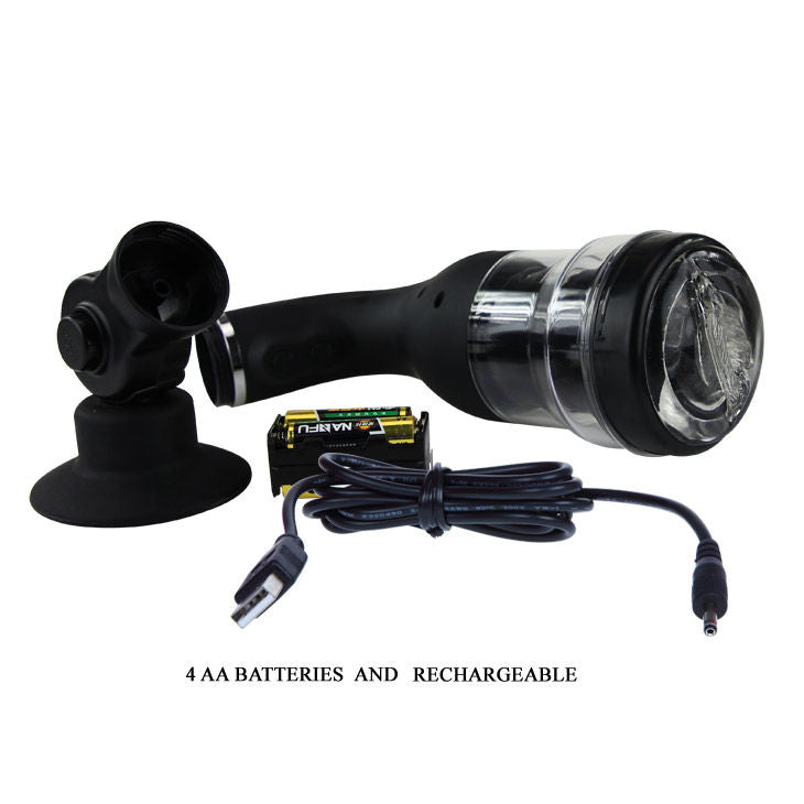BAILE - ROTATION LOVER AUTOMATIC MASTURBATOR WITH SUPPORT - Amore24