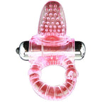 BAILE - SWEET ABS 10 RHYTHMS RING PINK VIBRATOR PENIS RING - Amore24