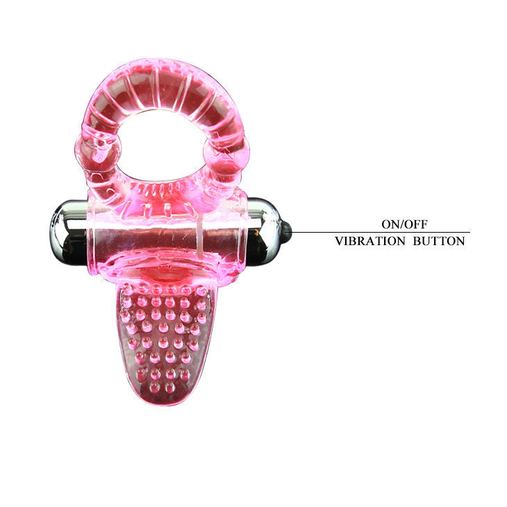 BAILE - SWEET ABS 10 RHYTHMS RING PINK VIBRATOR PENIS RING - Amore24