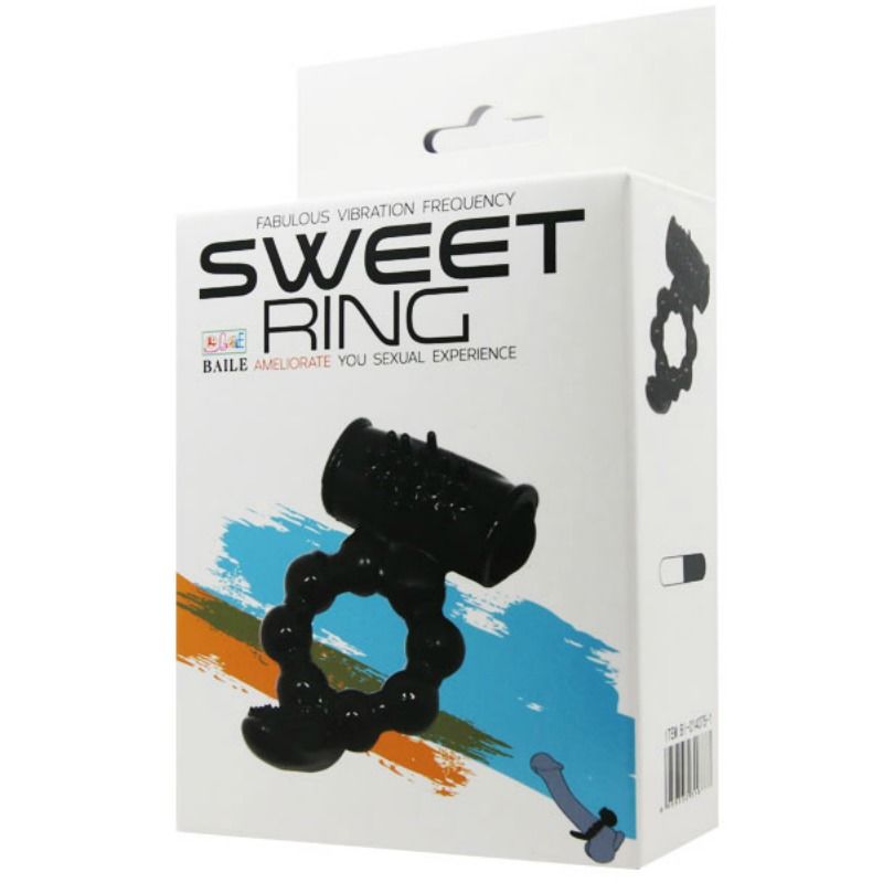 BAILE - SWEET RING RING WITH DOUBLE STIMULATOR - Amore24