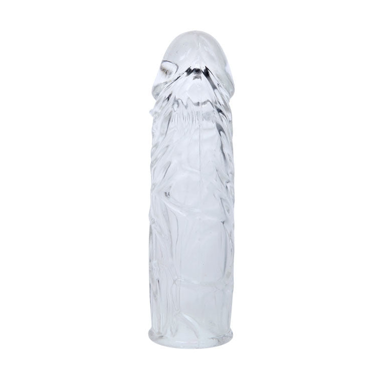 BAILE - TRANSPARENT SILICONE PENIS COVER 13 CM - Amore24
