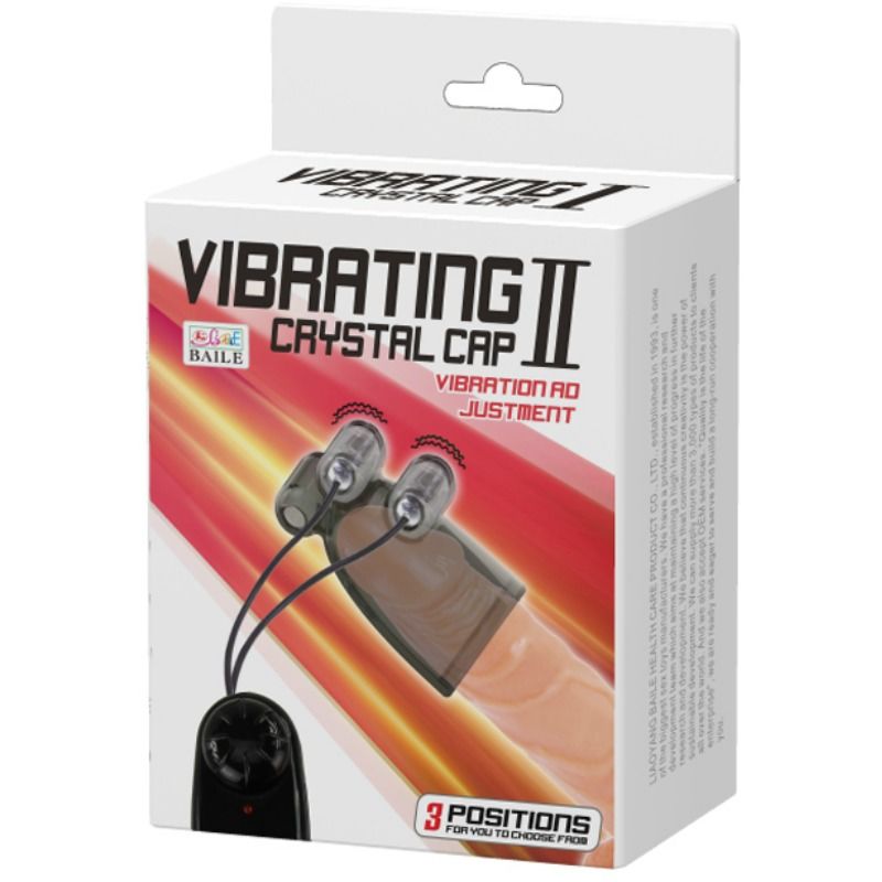 BAILE - VIBRATING COVER VIBRATING CRYSTAL CAP II - Amore24