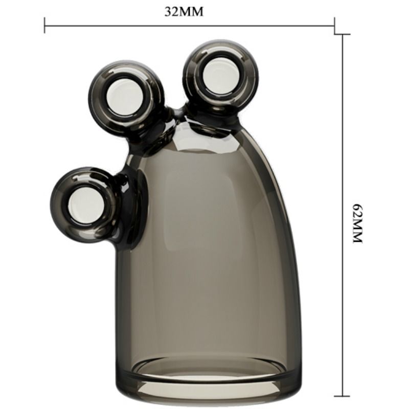 BAILE - VIBRATING COVER VIBRATING CRYSTAL CAP II - Amore24