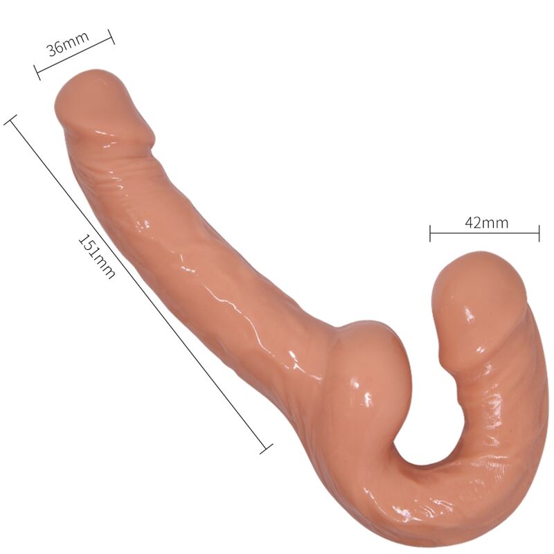 BAILE - ULTRA PASSIONATE DILDO WITH HARNESS WITHOUT SUPPORT - Amore24
