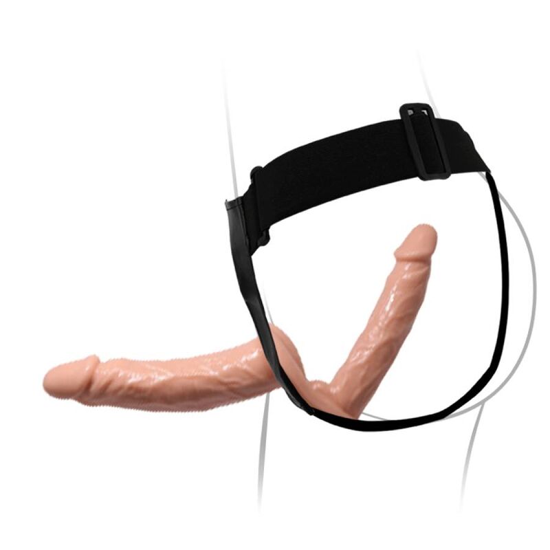 BAILE - ULTRA PASSIONATE DOUBLE DILDOS WITH HARNESS - Amore24