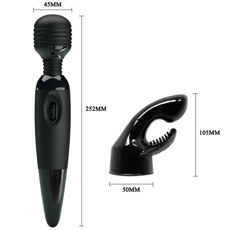 BAILE - SENSUAL MASSAGER WITH INTERCHANGEABLE HEAD - Amore24