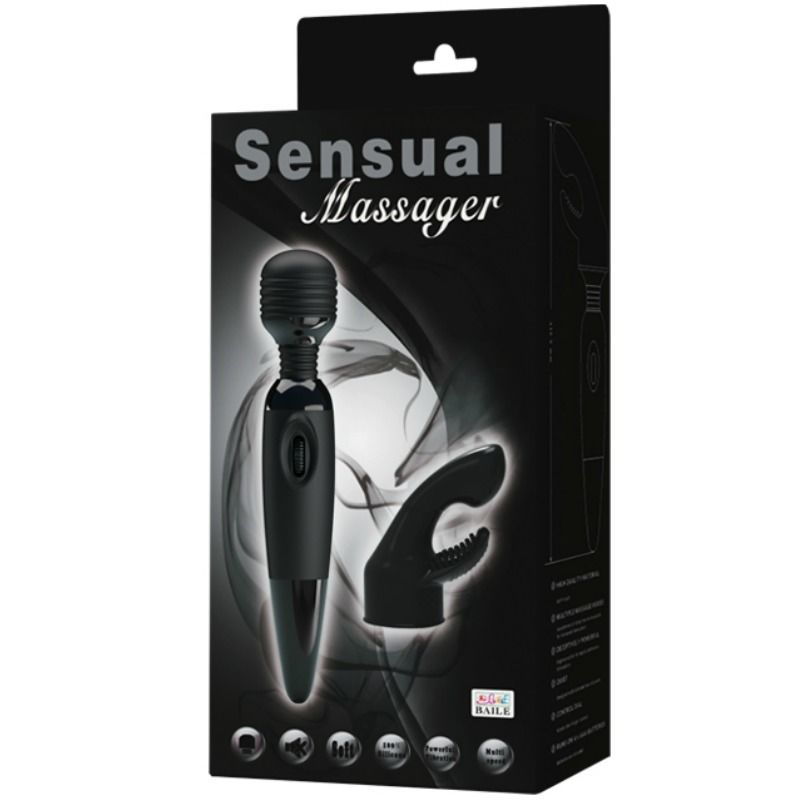 BAILE - SENSUAL MASSAGER WITH INTERCHANGEABLE HEAD - Amore24